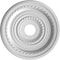 Ekena Millwork Cole PVC Medallion (Canopies up to 5 1/8"), 19"OD x 3 1/2"ID x 1"P, UltraCover Satin Hunt Club Green CMP19COGHC - alternate 4